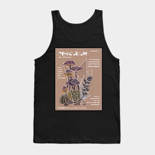 Obscurum Cover Page | Fictional Scientific Journal White Tank Top